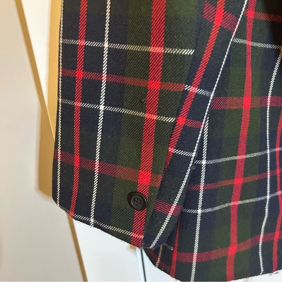 ONLY ONLYQUINN NEXT CHECK PLAID HEAVYWEIGHT BLAZER SIZE 38 (US 6) - Picture 5 of 15